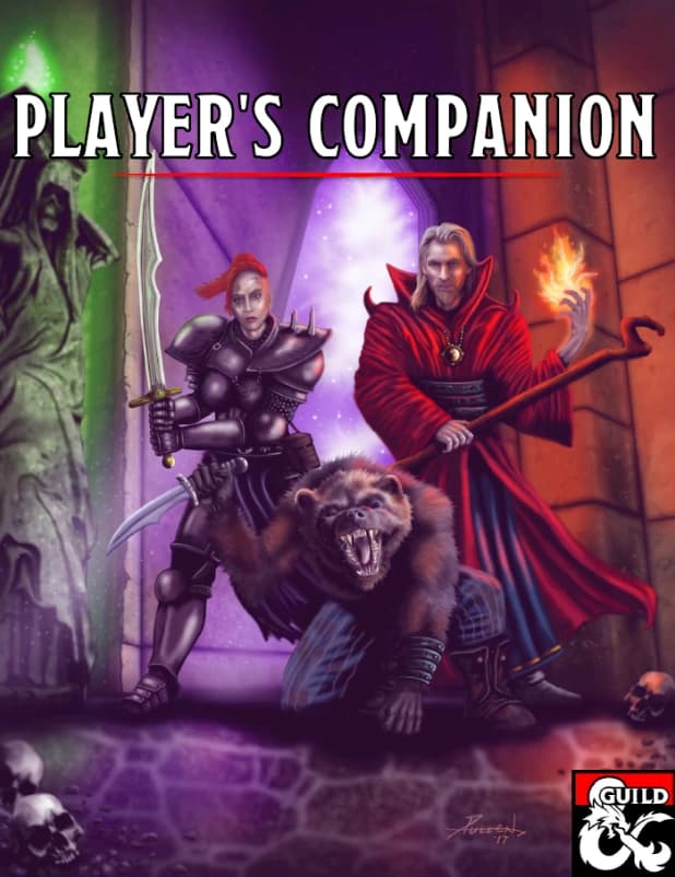Player's Companion D&D 5e supplement cover image